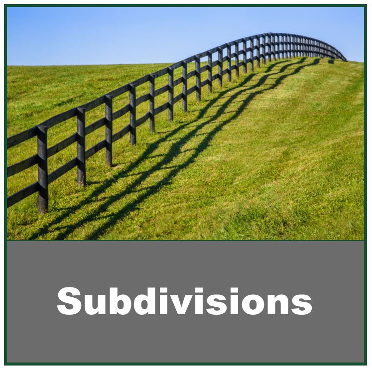 subdivisions