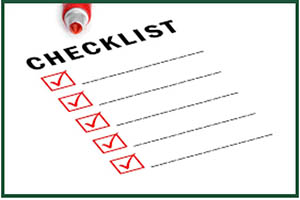 checklist button copy