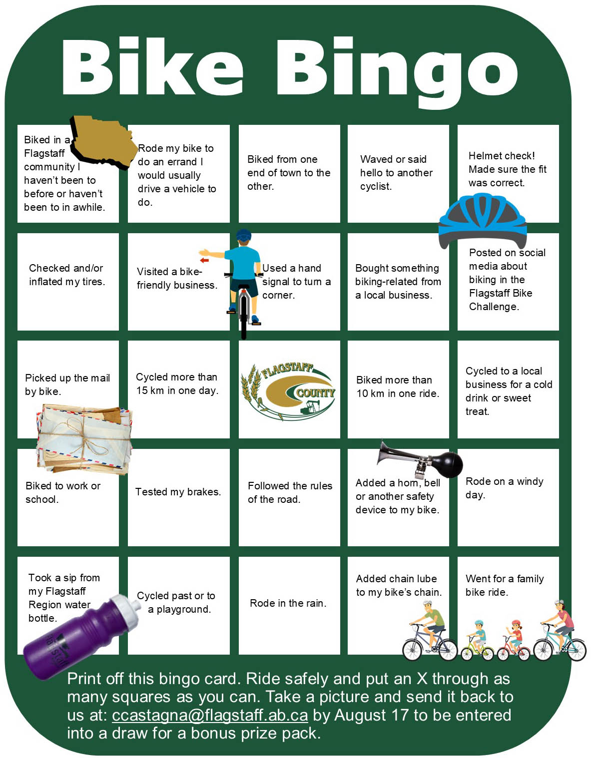 bike bingo card